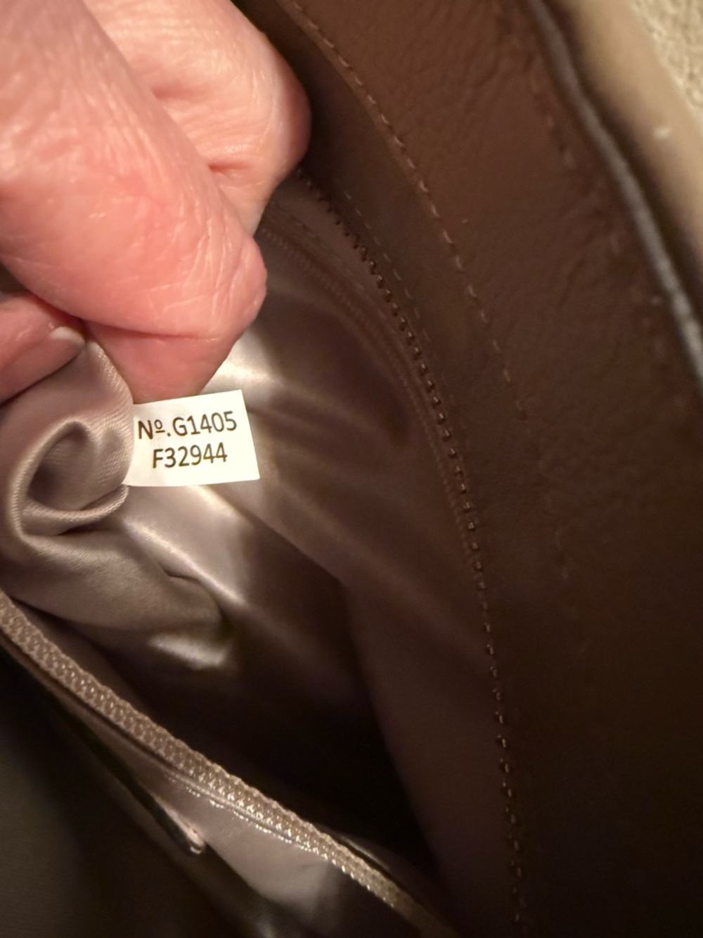COACH F32944 TAYLOR BETTE TAUPE LEATHER MINI TOTE CROSS-BODY BAG EUC, $258 - Picture 12 of 12
